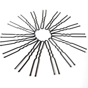 웨이브 U핀 6cm 100개 올림머리 똥머리 유핀