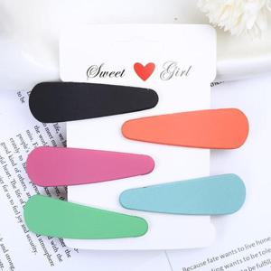 무광 슬림 삼각 똑딱핀