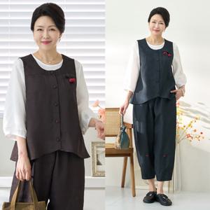 [엄마옷 로즈맘] 달안개인견상하세트