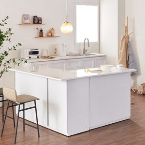 베이크 코너형 3000C 홈바 조리대 아일랜드 식탁 YD118C (착불)