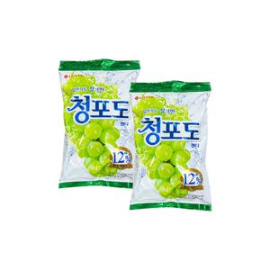 롯데제과 청포도 캔디 153g x 2개 / 사탕 간식