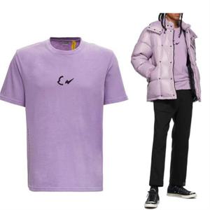 몽클레어 프래그먼트 로고 반팔티 8C00005 8392B 61A