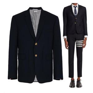 톰브라운 삼선 탭 울 블레이저 MJC159A 00626 415