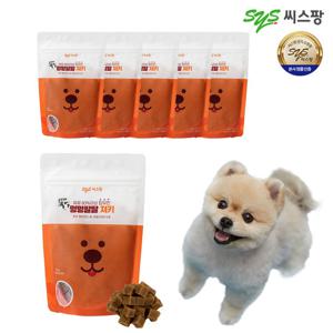 씨스팡 반려견 영양간식 멍멍팔팔 소고기맛 져키 6팩