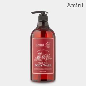 NEW 아미니 바디워시 플라워 테라피 프레쉬로즈 500ml