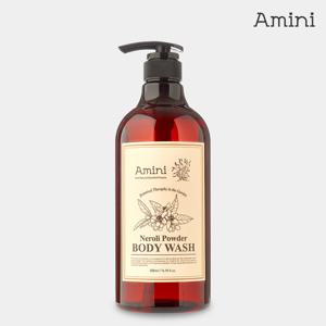 NEW 아미니 바디워시 플라워 테라피 네롤리 앤 파우더 500ml