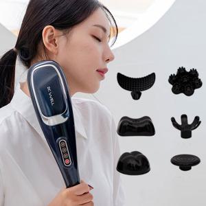 큐어 핸드 어깨 허리 복부 핸디형 가정용 유선 진동 마사지기 DR