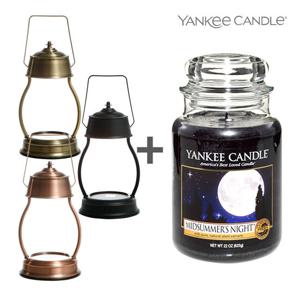 양키캔들 허리케인 워머 캔들 세트 (라지자+전구)