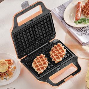 위즈웰 2구 와플메이커 오렌지 샌드위치 크로플 WSW-6206