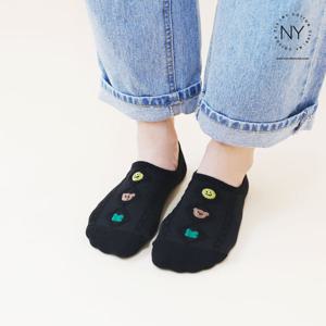 [NY코튼클럽] 여성 스마일 쁘띠 덧신 CT12 10족