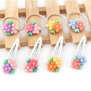 아랑로랑 트윈플라워 똑딱핀 헤어링