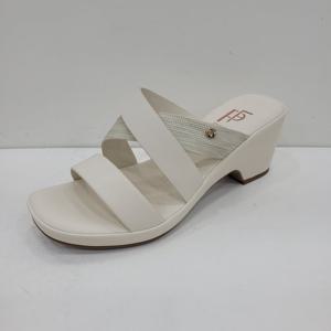 [에스콰이아]여성 발편한 글리터 소재콤비 웨지 뮬 PFBMSD682_US