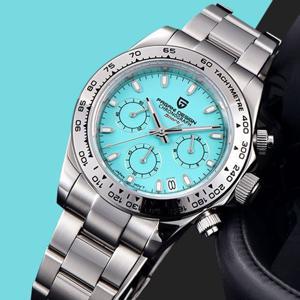 세이코무브 고급 크로노 손목시계 B135WC