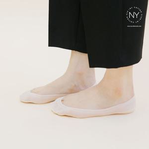 [NY코튼클럽] 여성 누드 베이직 실리콘 덧신