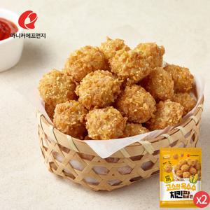 마니커에프앤지 고소한 옥수수팝콘치킨 500g(2봉)