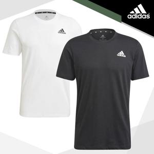 아디다스 PR 트레이닝 반팔티(블랙 화이트 티셔츠)