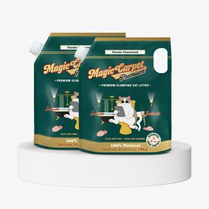 매직카펫 프리미엄 대용량 10kg x 2개세트 고양이모래
