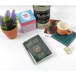 PVC재질 여권 커버 투명 케이스 1P