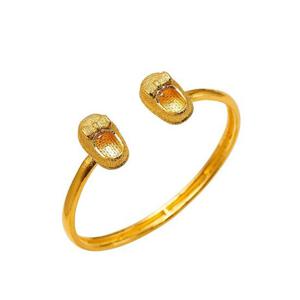 [한국금다이아몬드] 아기 순금 돌팔찌 꼬까신 24K 11.25g 애기 100일 선물