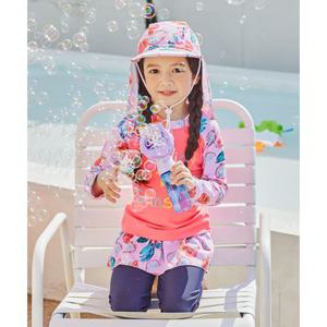 [아이스샌드]아이스샌드 여아동 래쉬가드 치렝스세트 BR-88107