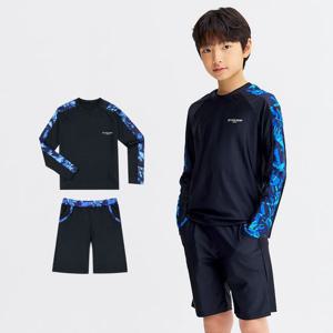 [에스티홀리데이]아동 주니어 래쉬가드 상하세트 S22-62 비치웨어 생존수영