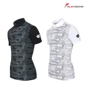 그렌에코 남성 스판 에어로쿨 반팔티셔츠 GES22505