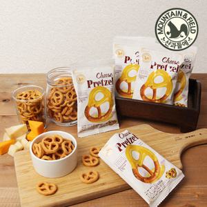 [산과들에] 치즈프레첼 40g x 30봉 (황치즈맛 프레즐)