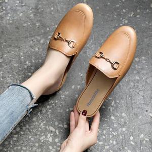 여성 여름구두 블로퍼뮬 직장인 여대생 비올때 신발