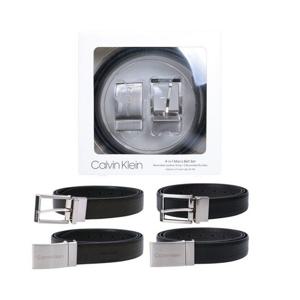 [캘빈클라인]CK 리버서블 엠보 2버클 가죽 벨트 11CK020017