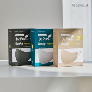 닥터퓨리 KFAD 비키 새부리형 비말차단 마스크 25매(5매입x5입) 대형, 중형 컬러마스크