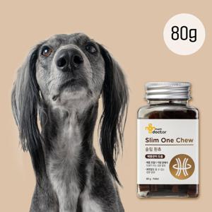 [마이펫닥터] 슬림원츄 강아지 영양제 다이어트 간식, 80g, 1ea
