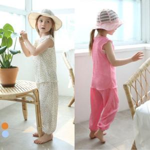 [리틀맘]찰랑 플리츠 상하복 세트