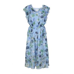 러플 장식 쉬폰 프린팅 원피스GK7A0OP10