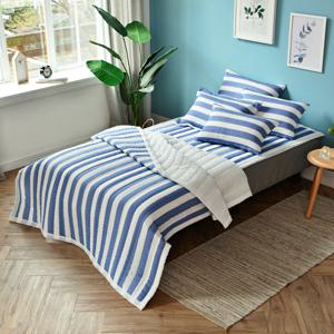 마린 썸머 시어서커 여름이불+패드+베개커버 패드세트SS슈퍼싱글
