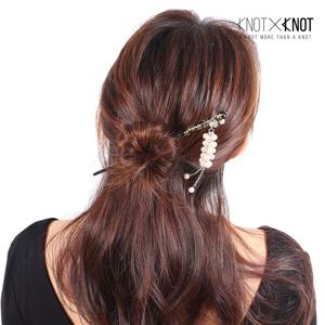[KNOTXKNOT] 전통의 재해석 방울 방울 진주 드롭 비녀