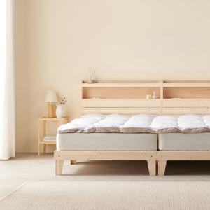 아씨방가구 레옹 평상 마루 LED침대 40T SS