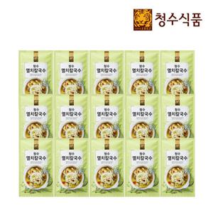 청수 멸치칼국수 2인분 220g 15개 (30인분)