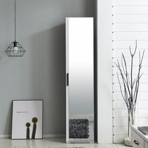 레이첼 거울 광폭 틈새수납장 옷걸이 옷장 행거 400