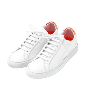 [커먼프로젝트] (3893 3080 WHITE ORANGE) 여성 레트로 로우 스