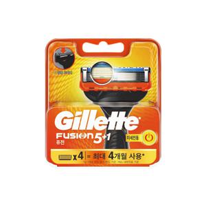 [질레트]퓨전 파워 면도날 4입