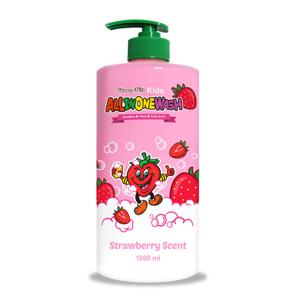 퍼니피아 키즈 3in1 올인원클렌저 1000ml 딸기