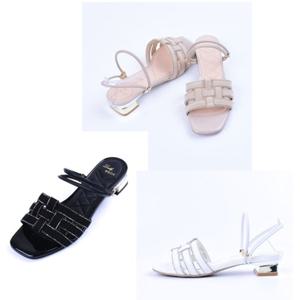 [소다] (ALD207A) 크리스탈 포인트 투웨이 샌들 컬러모음 ALD207