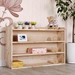 [하우디가구] 원목교구장 3단라운드 18T 수납장/책장/책꽂이