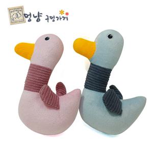 [특가]멍냥구멍가게 반려동물 장난감 - 페로가토 오리삑삑이인형