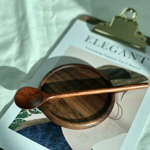 [원쁠원/총2개출고] 감성 홈카페 우드둥근스푼 15cm