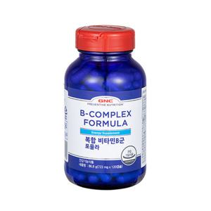 [지앤씨][GNC] 복합 비타민B군 포뮬라 (723mg120캡슐 / 4개월분)