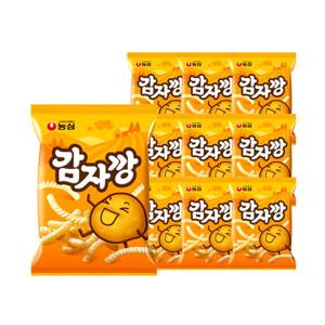 농심 감자깡 75g x 10개 / 스낵 간식