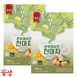 꽃샘 콘푸레이크 천마차 50T X2개