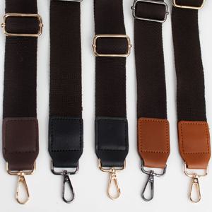 [코피]면 웨빙 브라운 크로스끈 흑니켈 스트랩 CB101