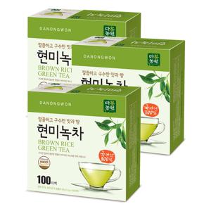 다농원 현미녹차 100T X 3개